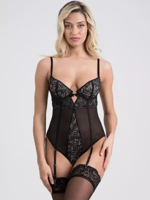 Body ouvert Parisienne Charm noir