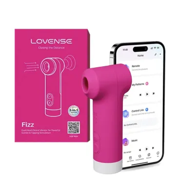 Stimulateur clitoridien 2 en 1 Fizz Lovense