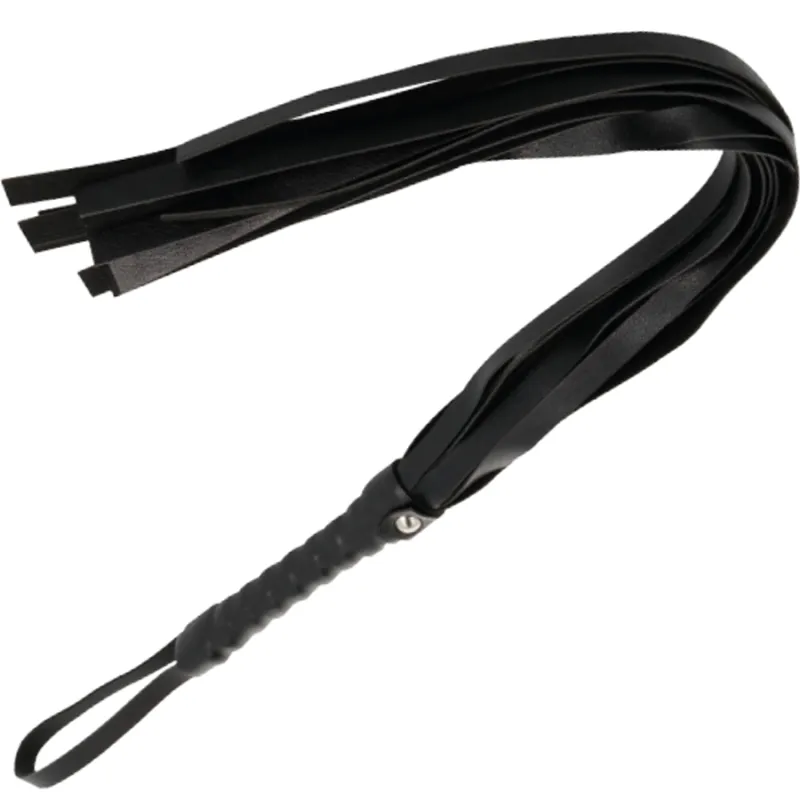 Fouet Bondage Débutant Noir 45cm - Darkness