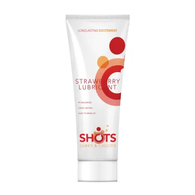 Shots Lubrifiant Comestible Fraise 100 ml