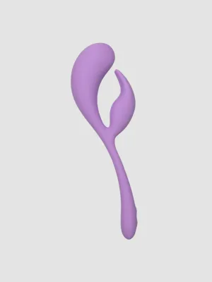 Vibromasseur Rabbit Elle Liquid Silicone Dual Flicker
