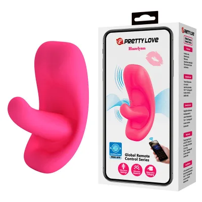 Masseur Clitoridien Hazelynn Rose 12 Fonctions avec App - Pretty Love