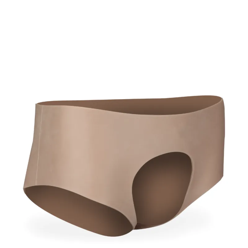 Fausses fesses seconde peau en silicone Alya
