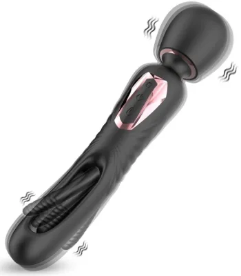 Wand avec Taping VIBRATAP 11 x 3.2cm Noir