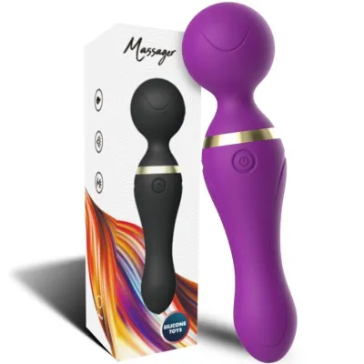 Vibrateur Freeza Massager Tête Flexible Violet - Armony
