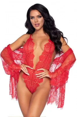 Ensemble avec body et déshabillé