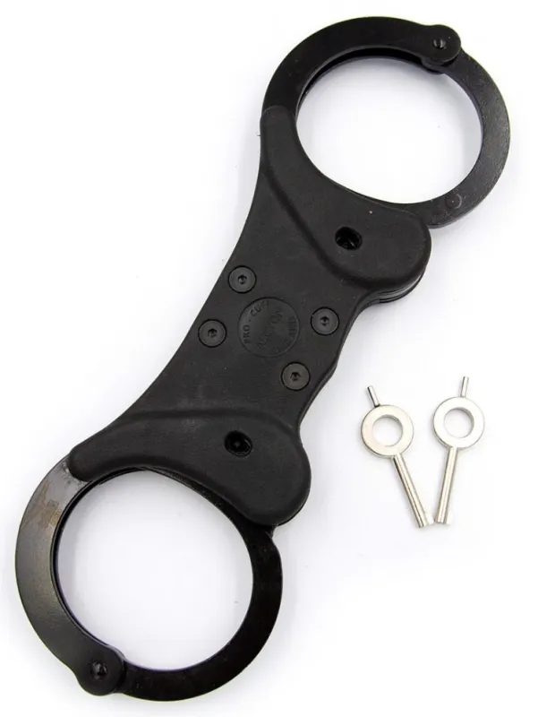 Menottes en métal LOCK RIGID Noires