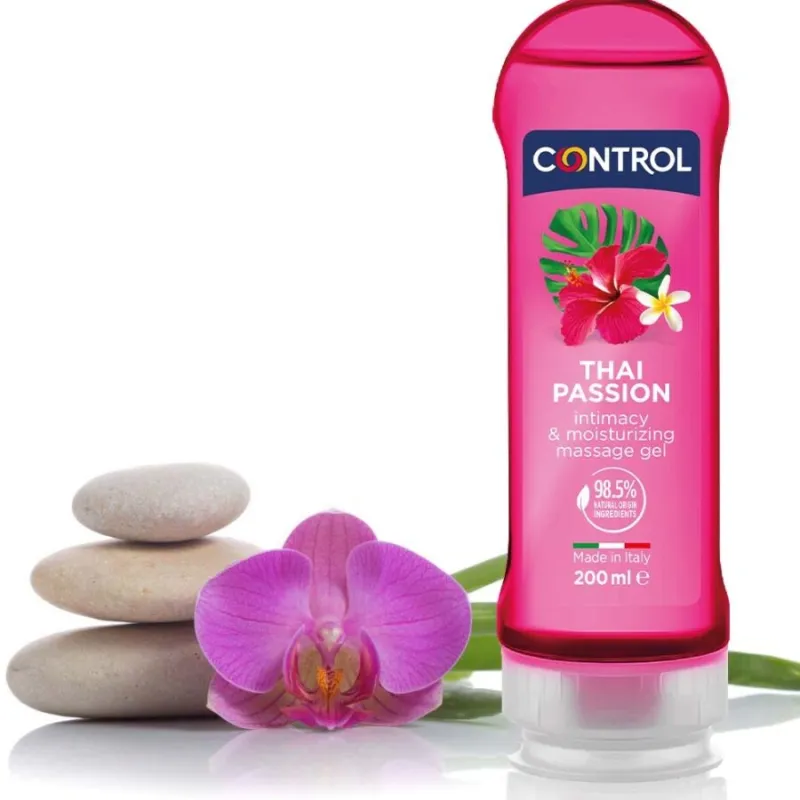 Gel Massage 2en1 Thai Passion 200ml - Control