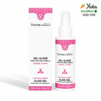 Lubrifiant Gel glisse barbe à papa Bio