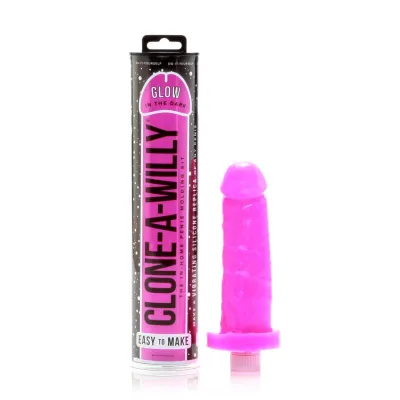 Clone-A-Willy Kit - Glow-in-the-Dark - Fel Roze