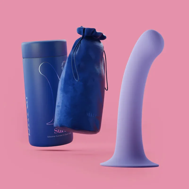 Dildo ventouse point G Surii Biird - 16 cm