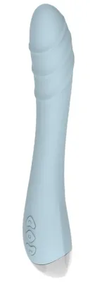 Vibro Point G FOX LINDO 14 x 3cm Bleu