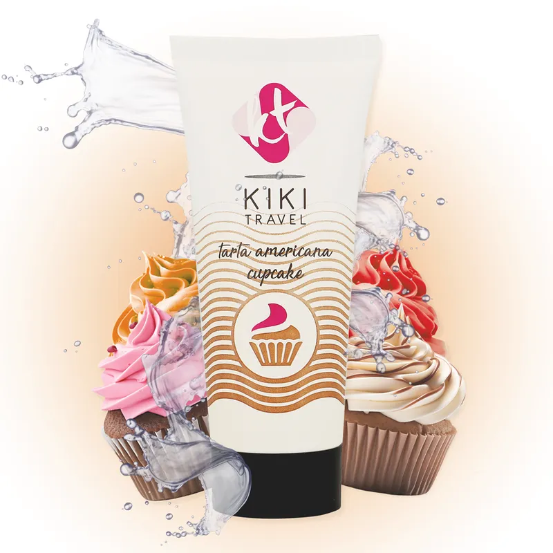 Gel Lubrifiant Saveur Cupcake 50ml - Kiki Travel