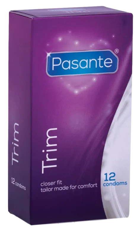 Préservatifs étroits TRIM x12