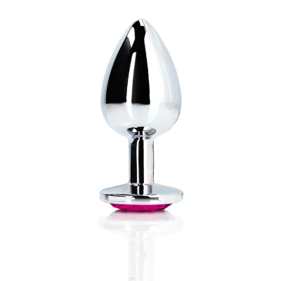 Ouch! Anal Plug En Métal Avec Cœur 7,1 cm
