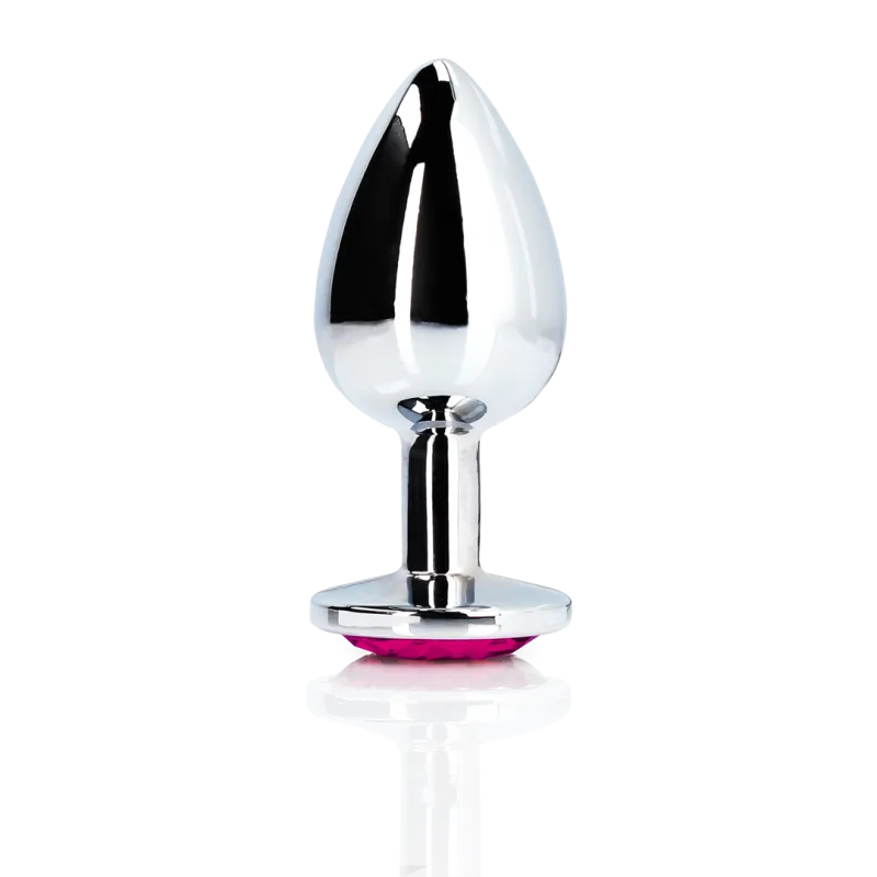 Ouch! Anal Plug En Métal Avec Cœur 7,1 cm