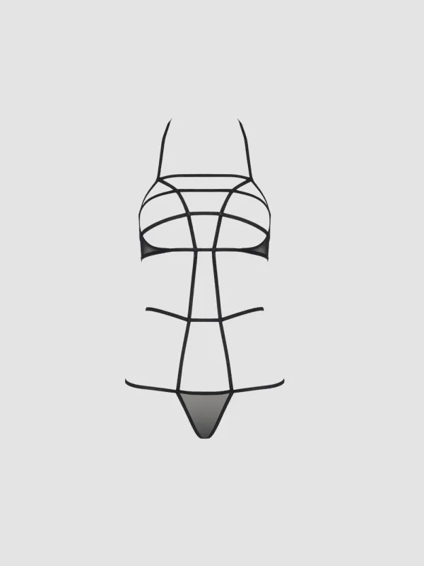 Body Ouvert Rita Noir