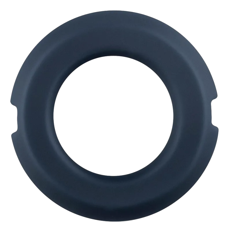 Anneau pénien Silicone CARBON STEEL Noir