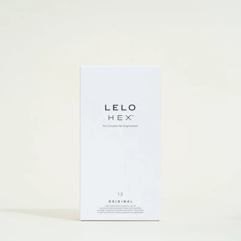 12 Préservatifs Orignal indéchirables Lelo Hex