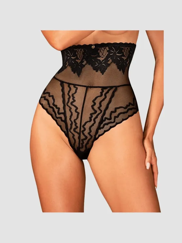 Culotte haute Arienna noir