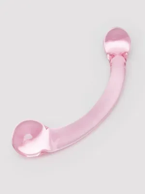 Lovehoney Dildo en verre Sensual Glass à double extrémité pour point G