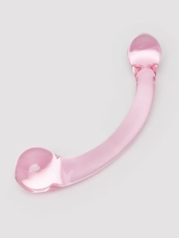 Lovehoney Dildo en verre Sensual Glass à double extrémité pour point G