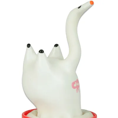 Préservatif Fantaisie Peint à la Main Motif Cygne - Condomerie