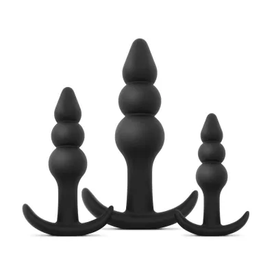 Easytoys - Trio de Plugs Anaux - Noir