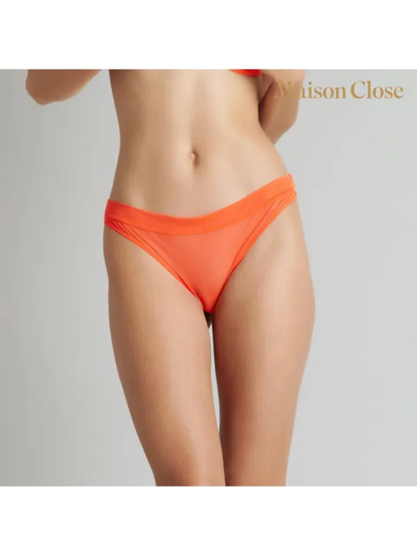 Culotte Corps à Corps Néon Orange Fluo