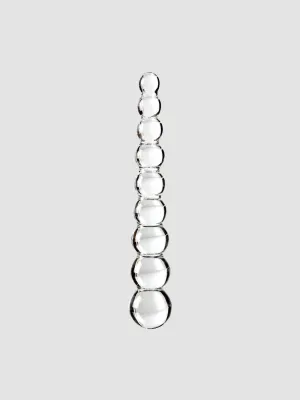 Chapelet Anal en Verre Icicles N°2