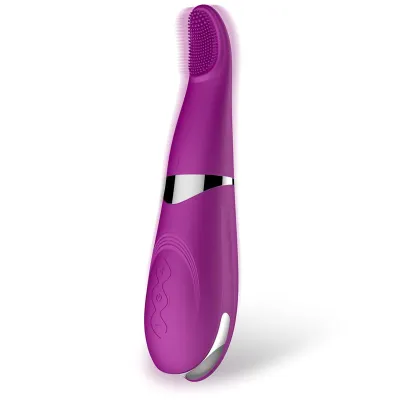 Stimulateur de clitoris TONGUE VIBRATOR 19cm Violet