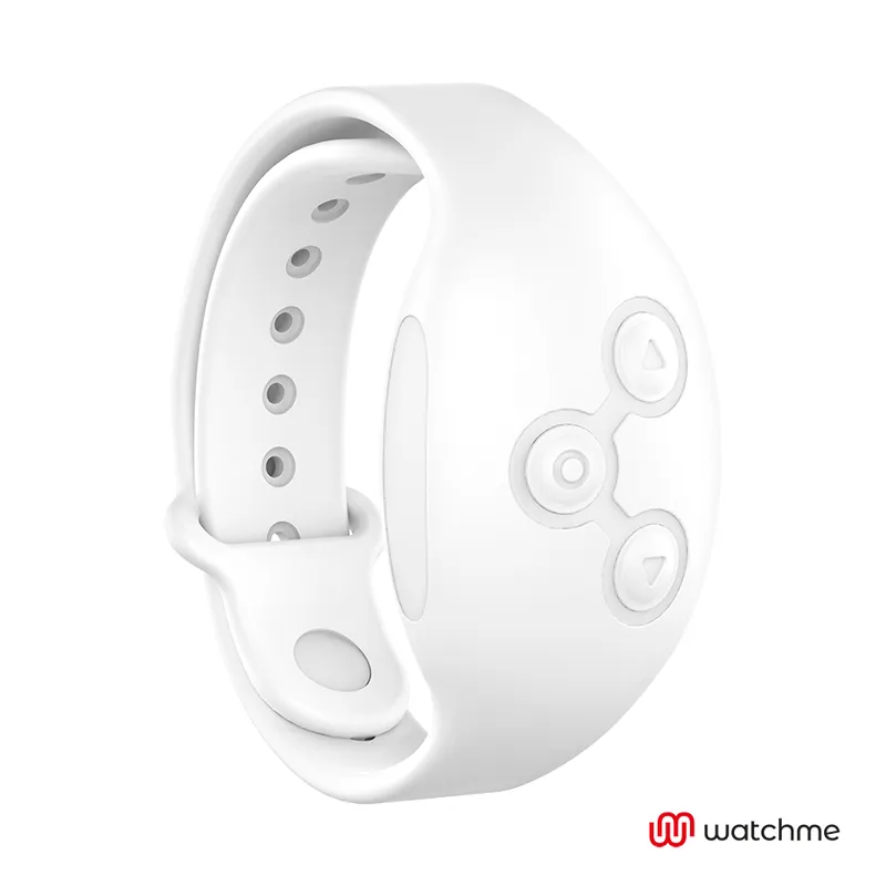 Montre connectée WatchMe blanche télécommande - Wearwatch