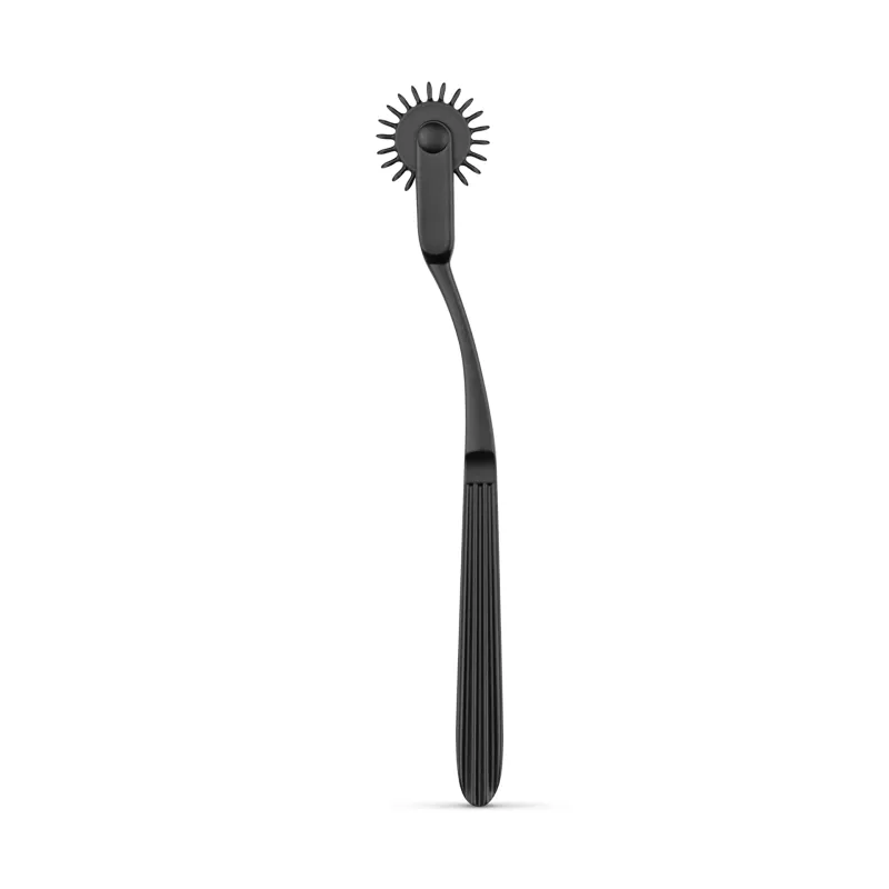 Roue à Pointes Noire Aluminium