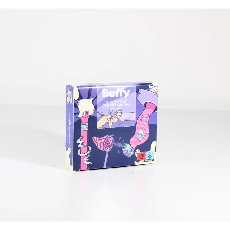 Beffy - Digue Dentaire Vanilla - 3 pièces