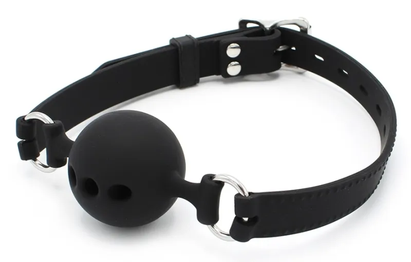 Bâillon Boule percée BALL GAG 43mm