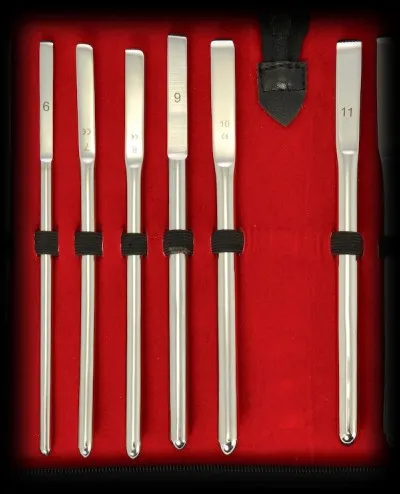 Kit de 6 Tiges pour urètre 6 à 11mm