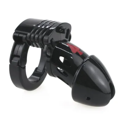 Cage de chasteté ajustable PIQUE 10 x 3.5 cm Noire