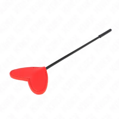 Paddle en forme de cœur rouge 33 cm - Kink