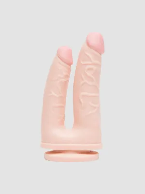 Gode ventouse double pénétration Ultra Lifelike Lover