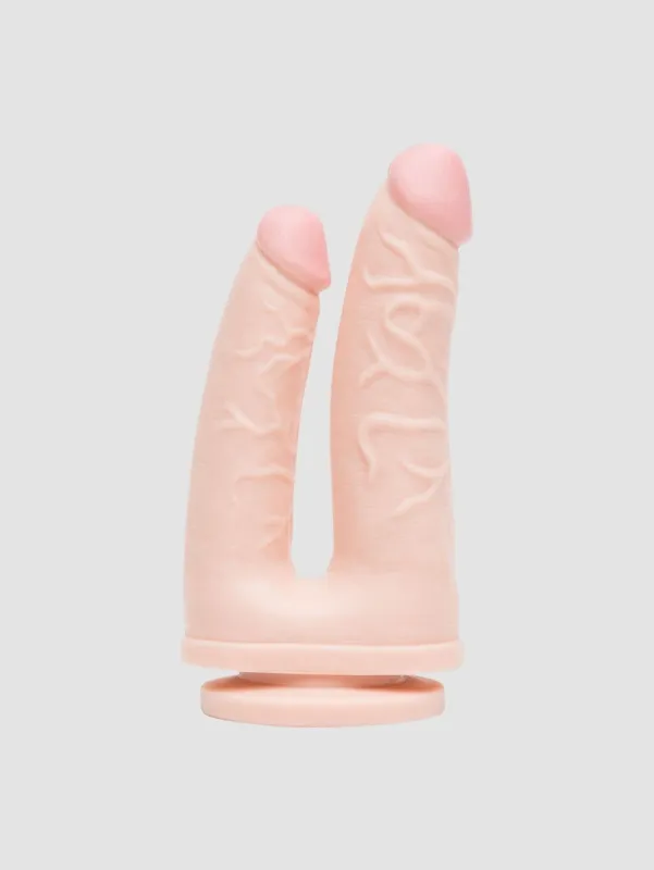 Gode ventouse double pénétration Ultra Lifelike Lover