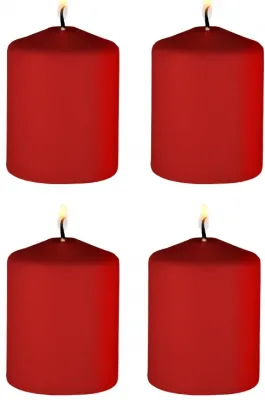 Lot de 4 bougies TEASE CANDLE Orange sanguine 24g