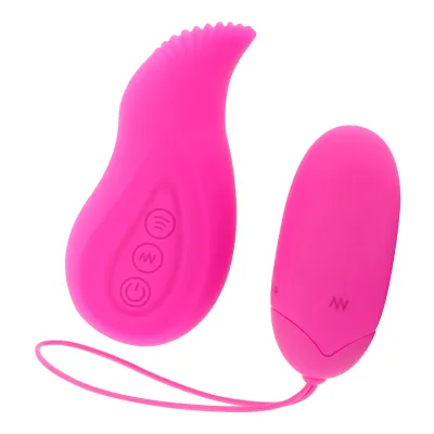Oeuf vibrant télécommandé Edgar rose - Moressa