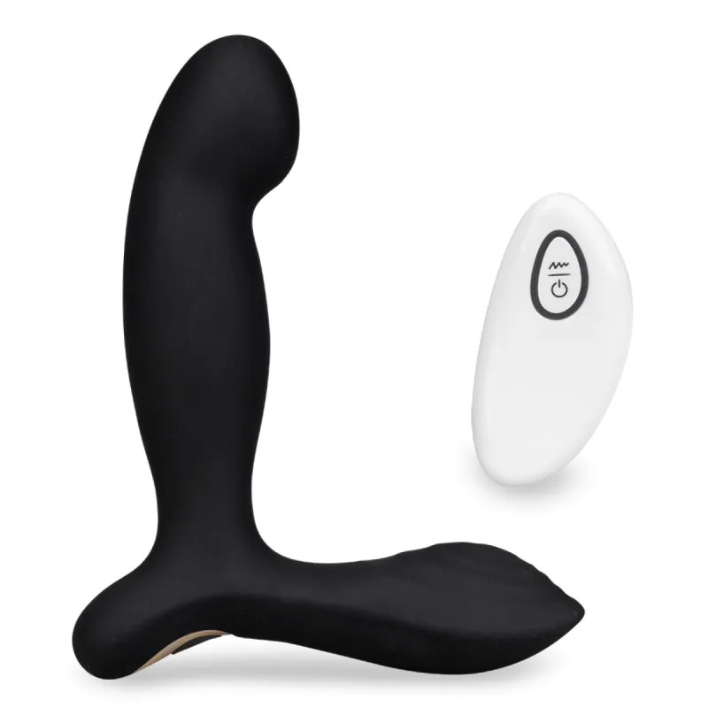 Vibromasseur anal Stimulateur de prostate télécommandé Lieutenant - Noir