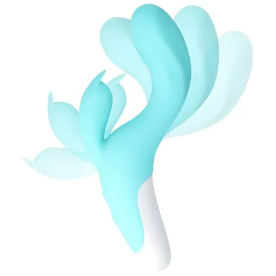 Vibromasseur Rabbit Dresde Bleu Turquoise - MIA