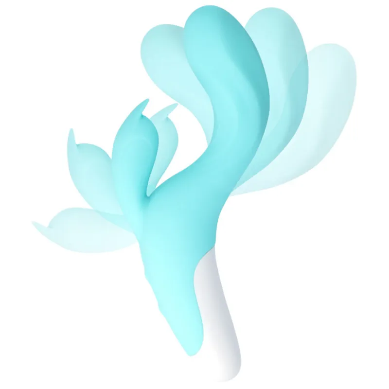 Vibromasseur Rabbit Dresde Bleu Turquoise - MIA