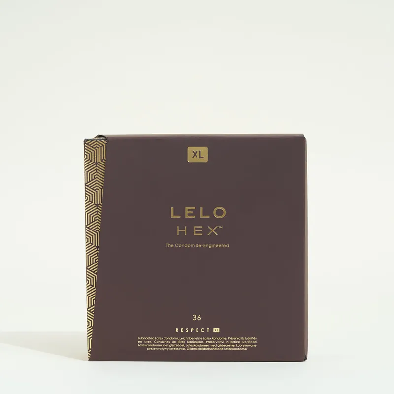 Préservatifs HEX Respect XL de LELO - Par 36