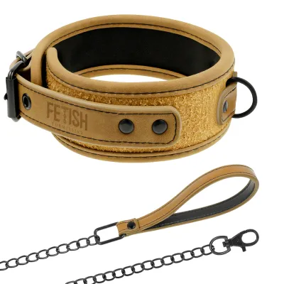 Collier chaîne BDSM avec menottes submissive origin - Fetish Submissive