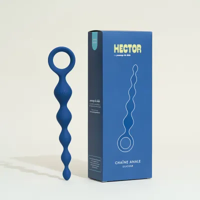 Chaîne anale Hector - 15,6 cm
