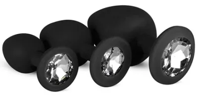 Plug Bijou Silicone x3