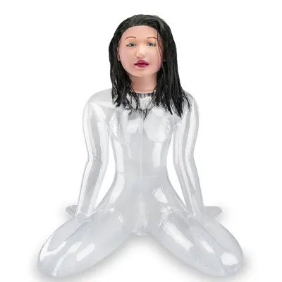 Poupée gonflable transparente vagin Alice